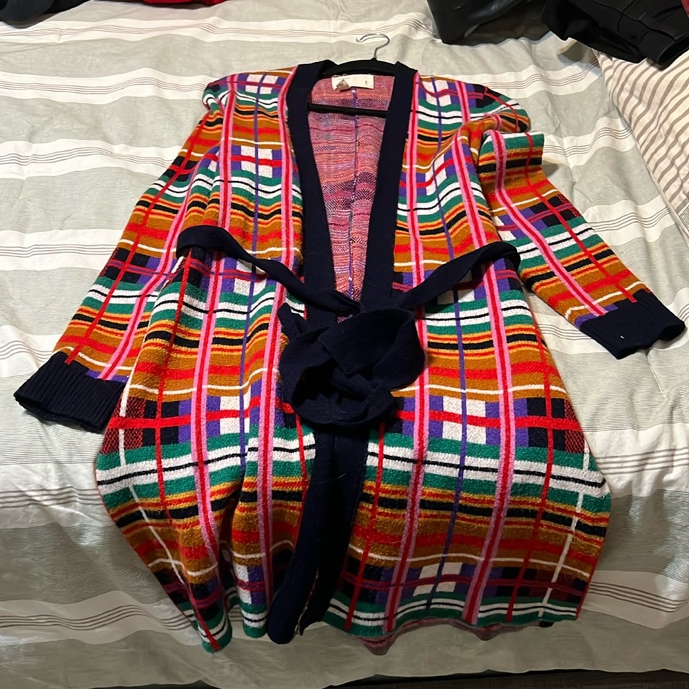 Fun plaid cardigan